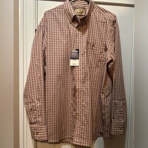Men’s Wrangler button down shirt